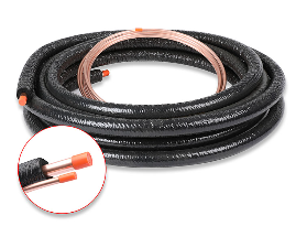 CERRO 3/8"X7/8"X30' Standard Line Set with 1/2" Armaflex UV Shield