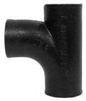 NH-28 3" X 2" No Hub Sanitary Tee