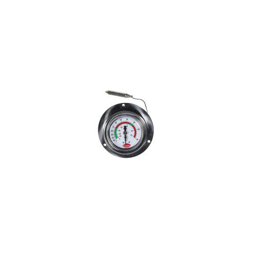 Cooper-Atkins™ CA6812-01-3 Panel Thermometer with 2 in Back Flange and 48 in Cap Back, -40 to 15 deg C, 2 in Dial