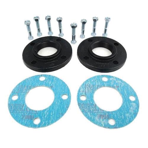 Grundfos 579801 Pump Flange Set, 8.66 in W, Cast Iron