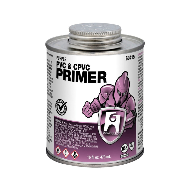 HERCULES® 60415 Primer, 16 oz, Liquid, Purple, Solvent