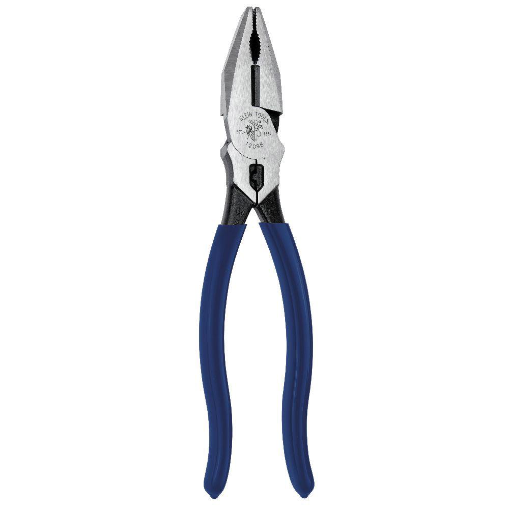 KLEIN TOOLS® 12098 Combination Plier, 8-5/8 in OAL, 1-1/32 in W Jaw, 1-25/32 in L Jaw, Handform Handle