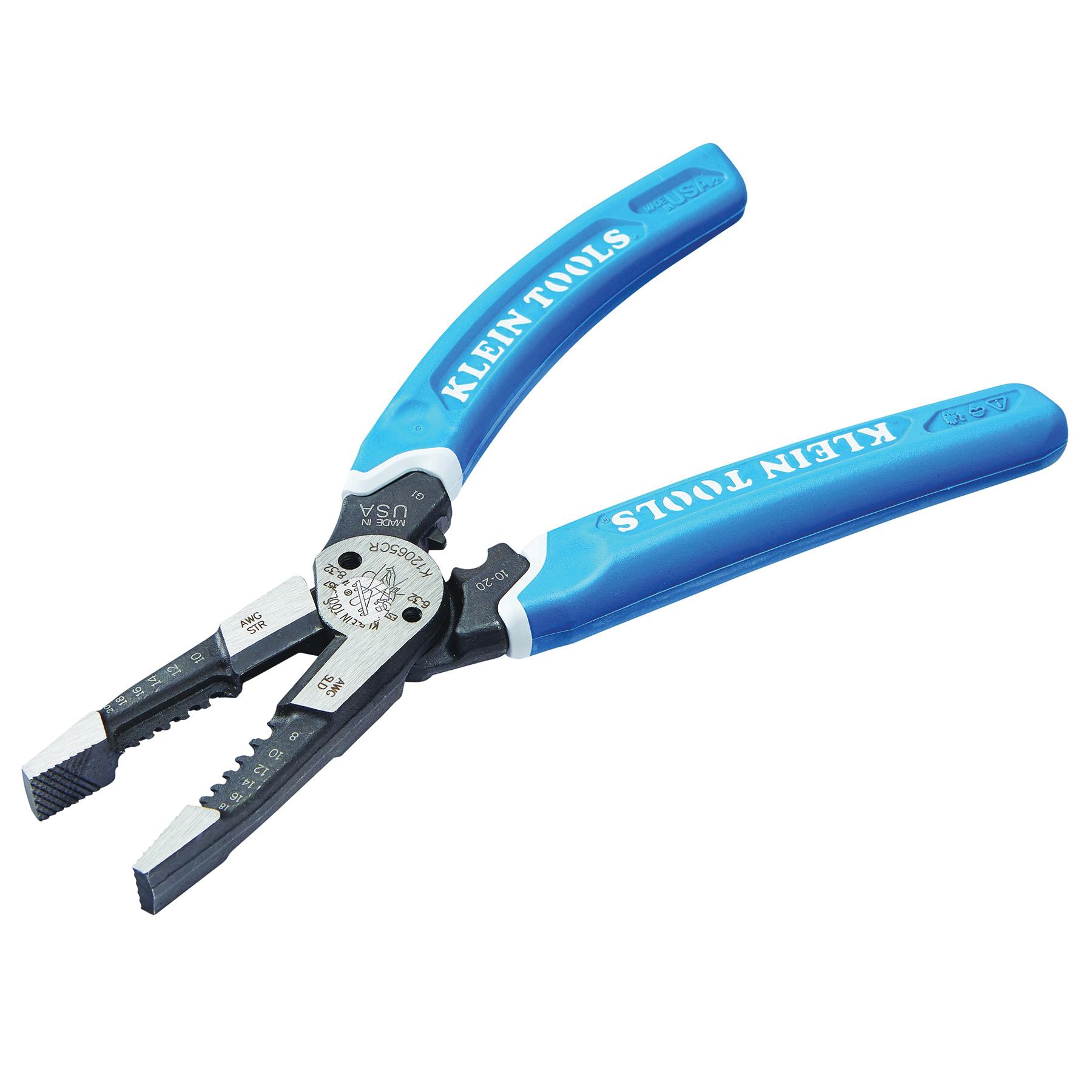 KLEIN TOOLS® K12065CR Wire Stripper, Comfort Handle, 8.3 in OAL