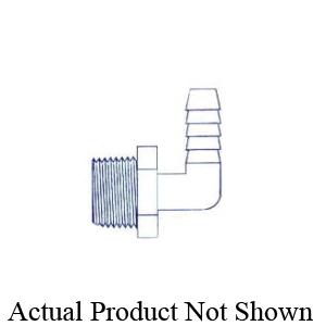 MA-LINE MA-22264 Type-D Elbow, 1/4 in Barbed x 3/8 in MPT, Nylon