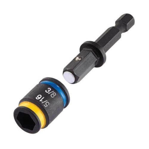 Malco® C-RHEX® MSHMLC1 Magnetic Hex Driver, 4 in OAL, 1/4 in Shank, Double End