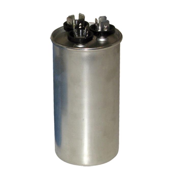 Mars® Blue Box 12124 Motor Run Capacitor, MFD Rating: 50+10 uF, 440 V, Round, 7-3/4 in H, 2-1/2 in W