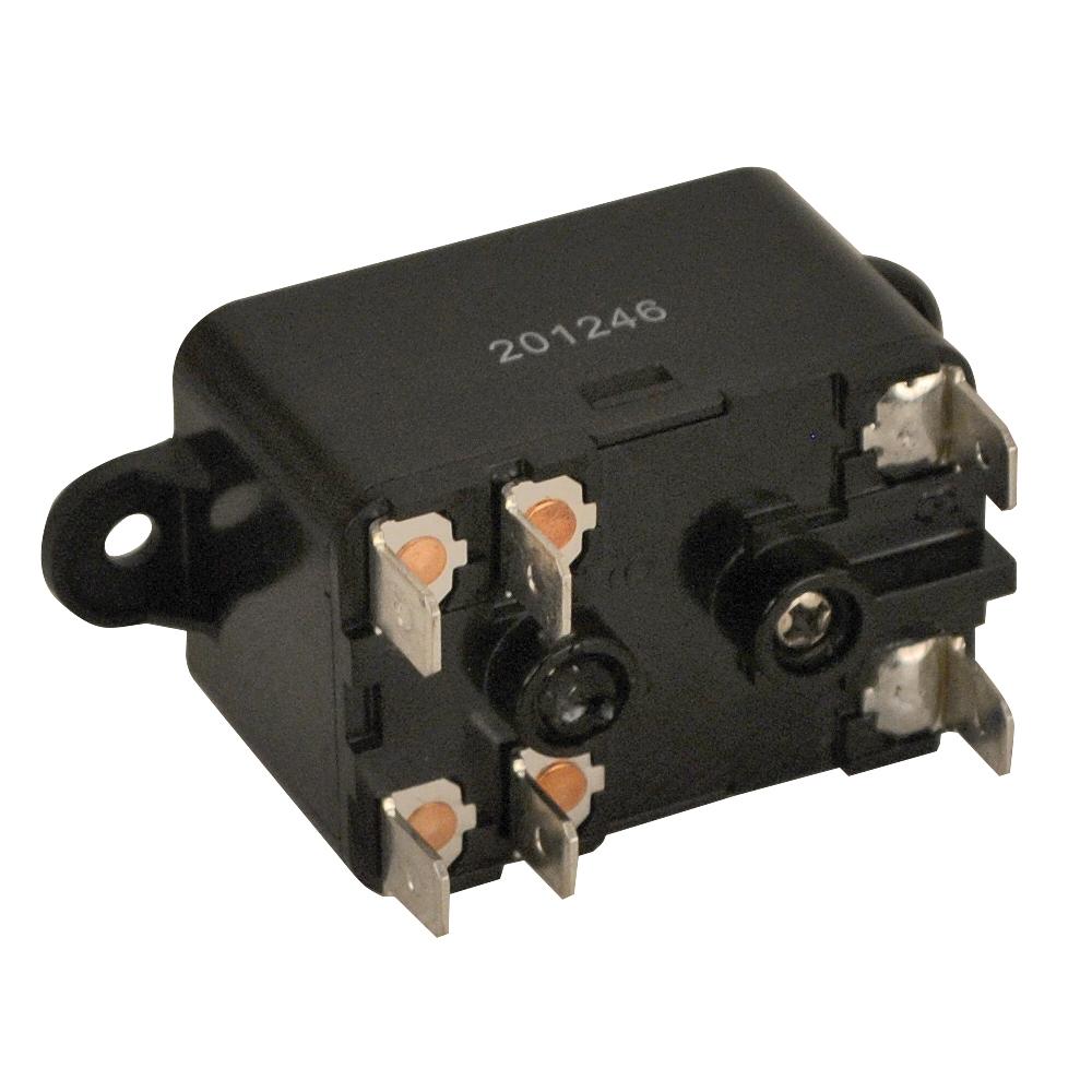 Mars® 370 Series 90370 Heavy-Duty Fan Power Relay, 24 V Coil, 18 A, SPDT