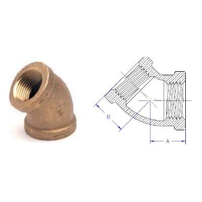 Matco-Norca™ B-L4504LF Elbow, 3/4 in FNPT x 3/4 in FNPT, Brass