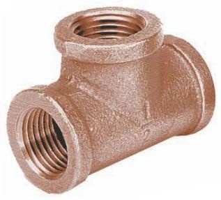 LEAD FREE 3/4 BRASS TEE