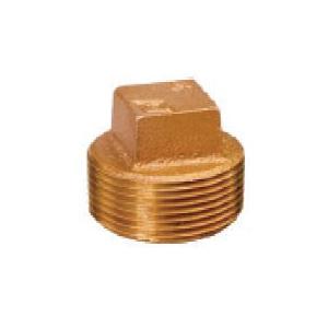 Matco-Norca™ B-PL04LF Plug Corded, 3/4 in MNPT, 0.99 in, Brass