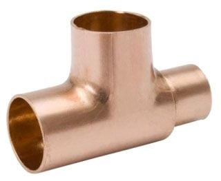 Mueller Industries Inc W04083 ID 1-1 / 4X1 / 2X1-1 / 4 Cop Tee