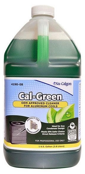 Nu-Calgon 4190-08 Green Select Coil Cleaner - 1 Gal, Liquid