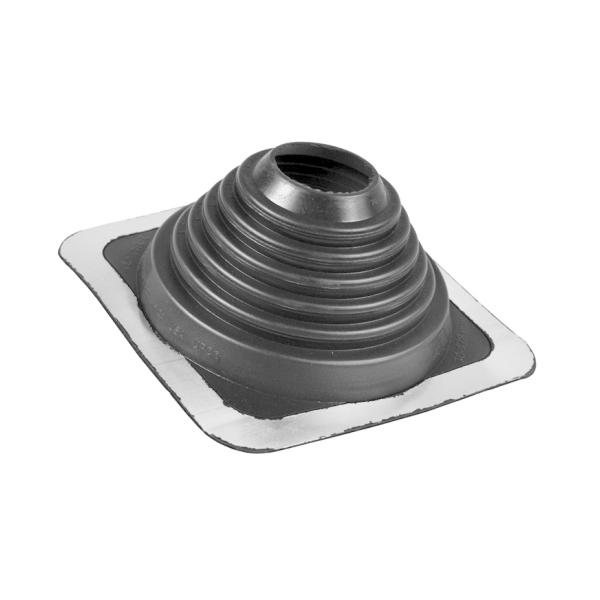 Oatey® Master Flash® 14053 Base Roof Flashing, 10 in L Base, 10 in W Base, Metal/Plastic