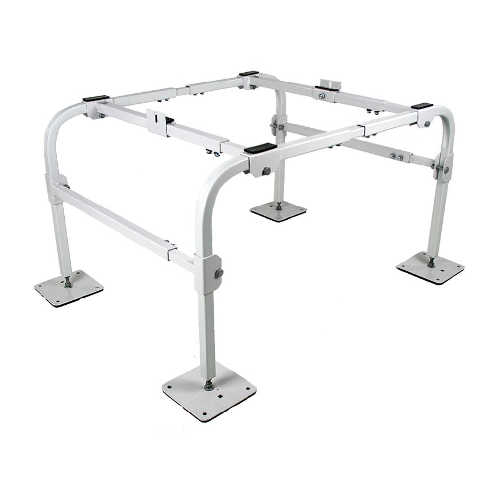Quick-Sling® QSTD3000 Quick Heat Pump Stand, 30-48 in L x 24-38 in W x 18 in H