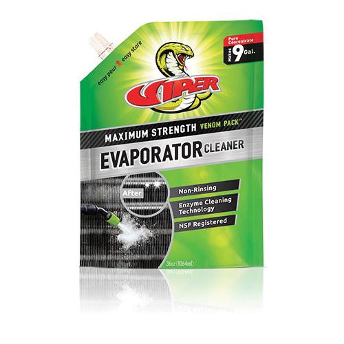 Refrigeration Technologies® Viper® RT320V Evaporator Cleaner, Pouch, Liquid