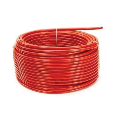 Rehau® RAUPEX® O2 136031 Barrier Pipe, 1/2 in, Polyethylene, 0.07 in Thick Wall, 1/2 in ID, 5/8 in OD, Red