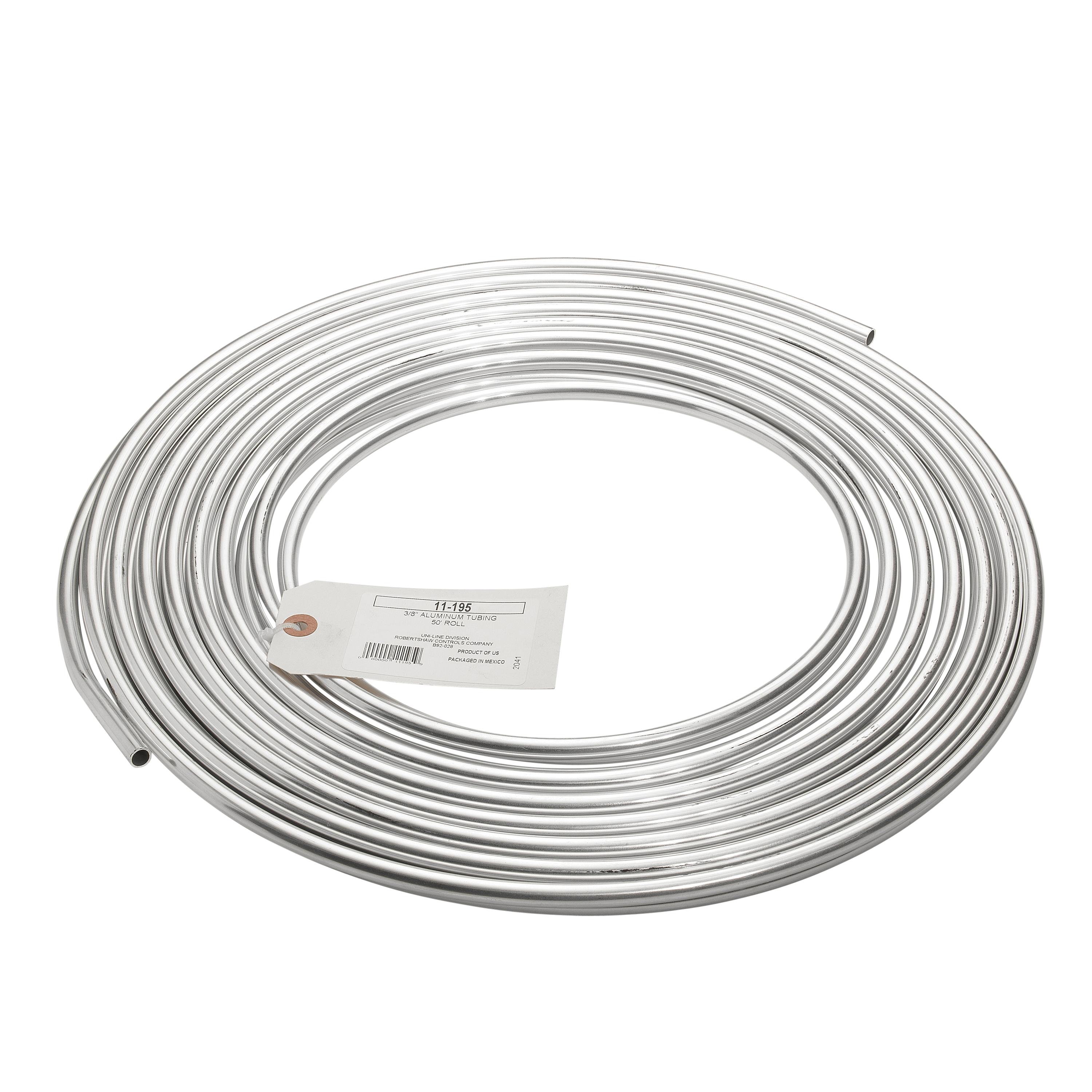 Robertshaw® 11-291 Tube, 1/8 in, 5 ft L, Aluminum, 0.035 in Thick Wall