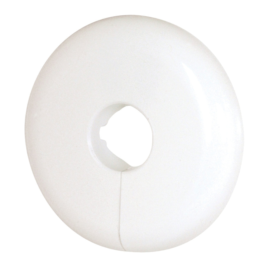 Sioux Chief SnapOne™ 926-3W Escutcheon, CTS, Fits Pipe Size: 3/4 in, Polypropylene, White