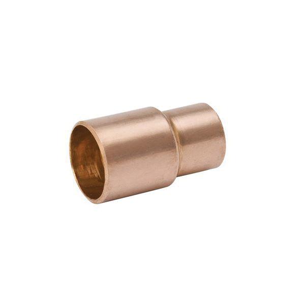 Streamline® WC-403 Series WB01326 Reducer, 3/4 in Fitting x 1/2 in Cup, Copper