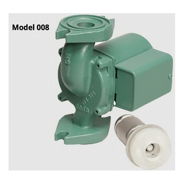 Taco Comfort Solutions® 00 Series 008 008-F6 Circulator Pump, 14 gpm, 115 VAC, 0.79 A, 60 Hz, 125 psi Max Pressure, Iron