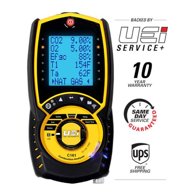 Residential Combustion Analyzer Kit w/ Printer/Case