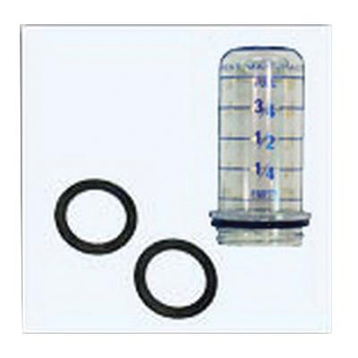 Beckett® 14495 Gauge Vial With Gasket, Plastic