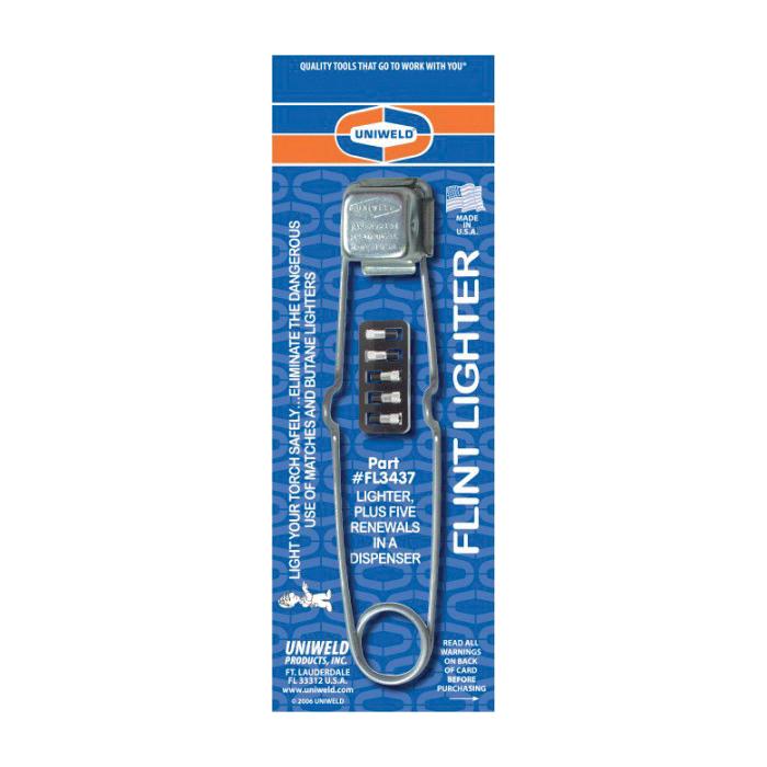 UNIWELD® FL3437 Flint Lighter, For Use With: Flame Torches
