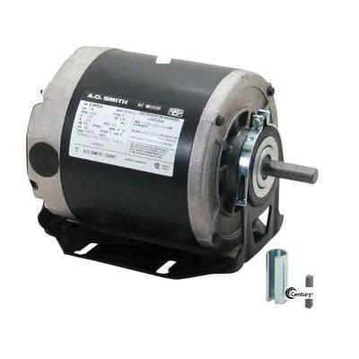 Century® GF2054 Fan and Blower Motor, 115 VAC, 7.2 A, 1/2 hp, 1725 rpm Speed, 0.37 kW, 1 ph, 60 Hz, 48 Frame