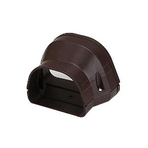 Fortress® 84366 Reducer, PVC, Brown, 3 in L, 4-7/8 in W, 3-7/8 in H
