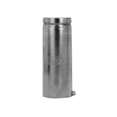 Selkirk® RV Series 105082 LockTab Gas Vent Pipe, 5 in, 12 in L, Aluminum/Galvanized Steel