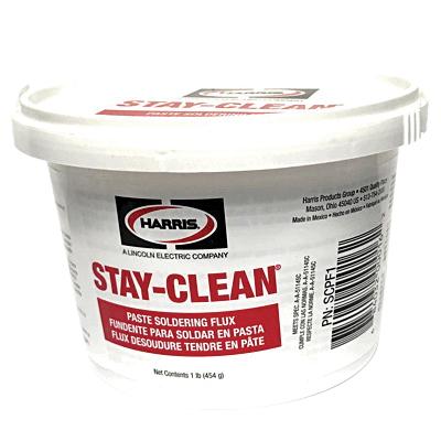 Harris® Stay-Clean® SCPF4 Soldering Flux, 4 oz, Brush Cap Bottle, Paste