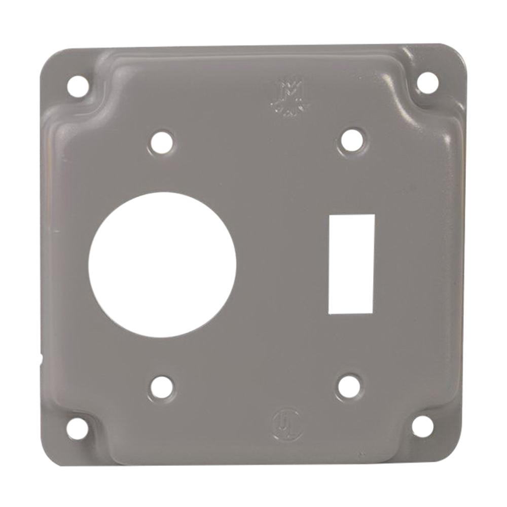 DiversiTech® PI370 Cover, 2-Outlet, Steel