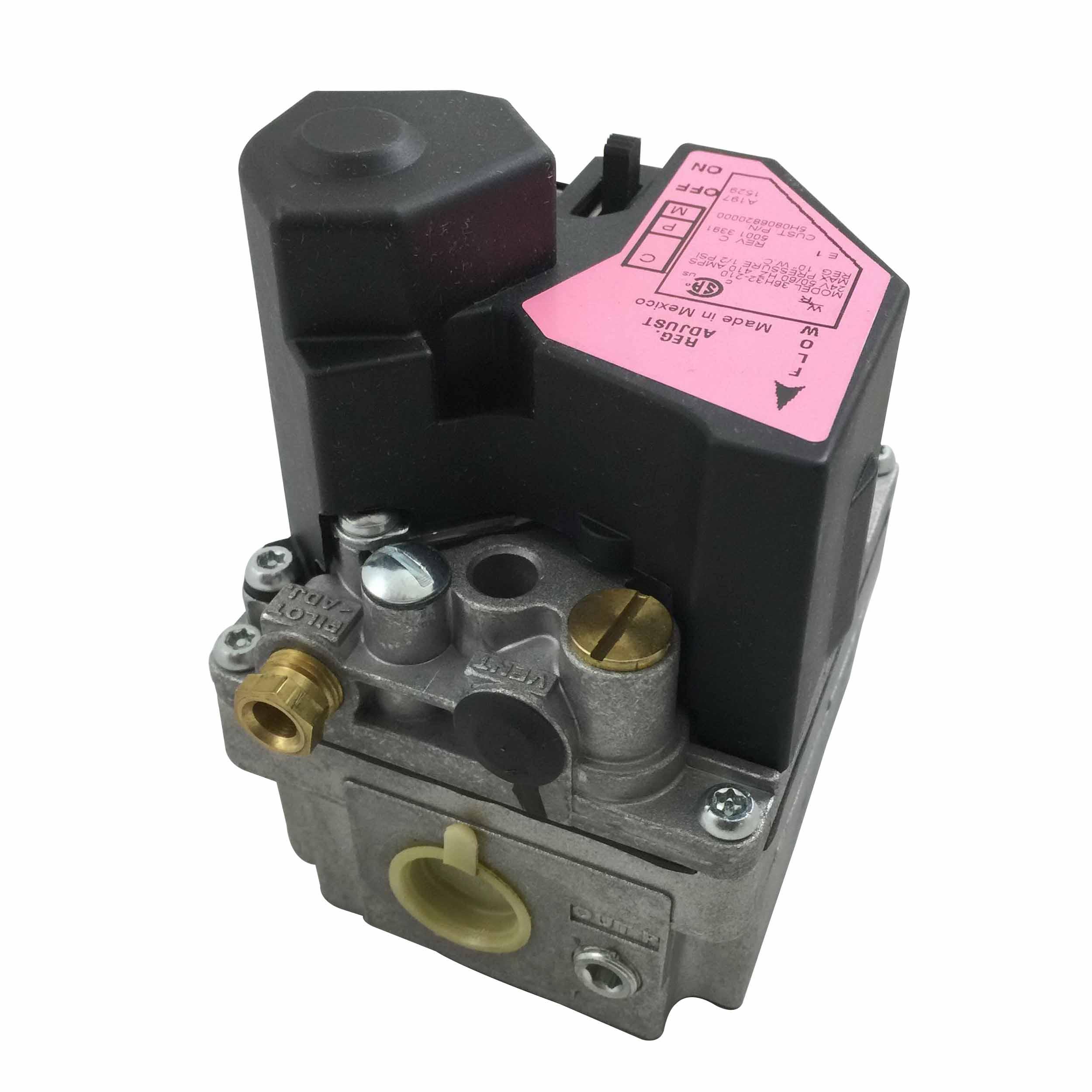 MODINE 5H0806820000 Combination Gas Control Valve, 1/2 in, 1/2 psi