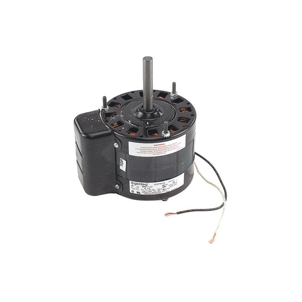 REZNOR® 88781 Motor, 115 VAC, 1/6 hp, 1130 rpm Speed, 60 Hz, 42Y Frame