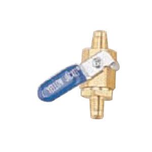 Yellow Jacket® 93834 Full Control Ball Valve, 1/4 in Nominal, SAE Male Flare, Brass Body
