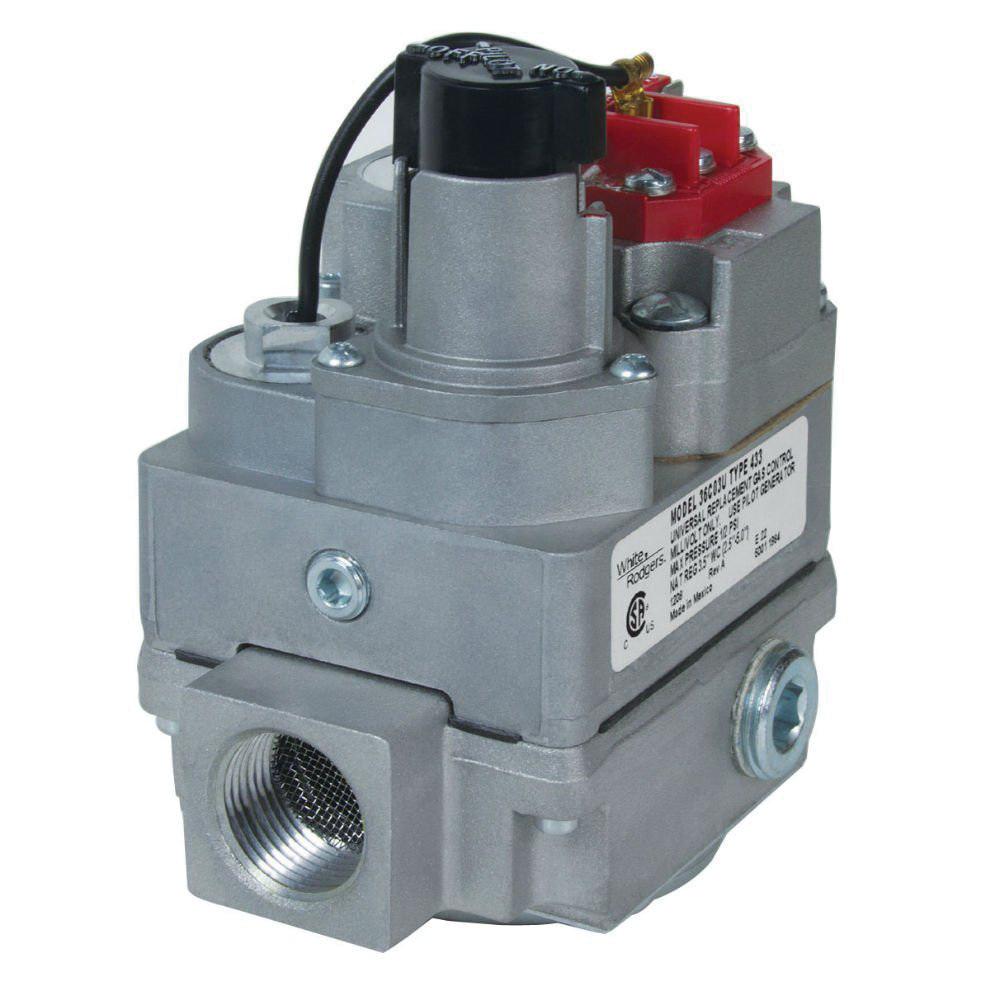 WHITE-RODGERS™ 36C Series 36C03U-333 Combination Gas Control Valve, 1/2 x 3/4 in, 1/2 psi