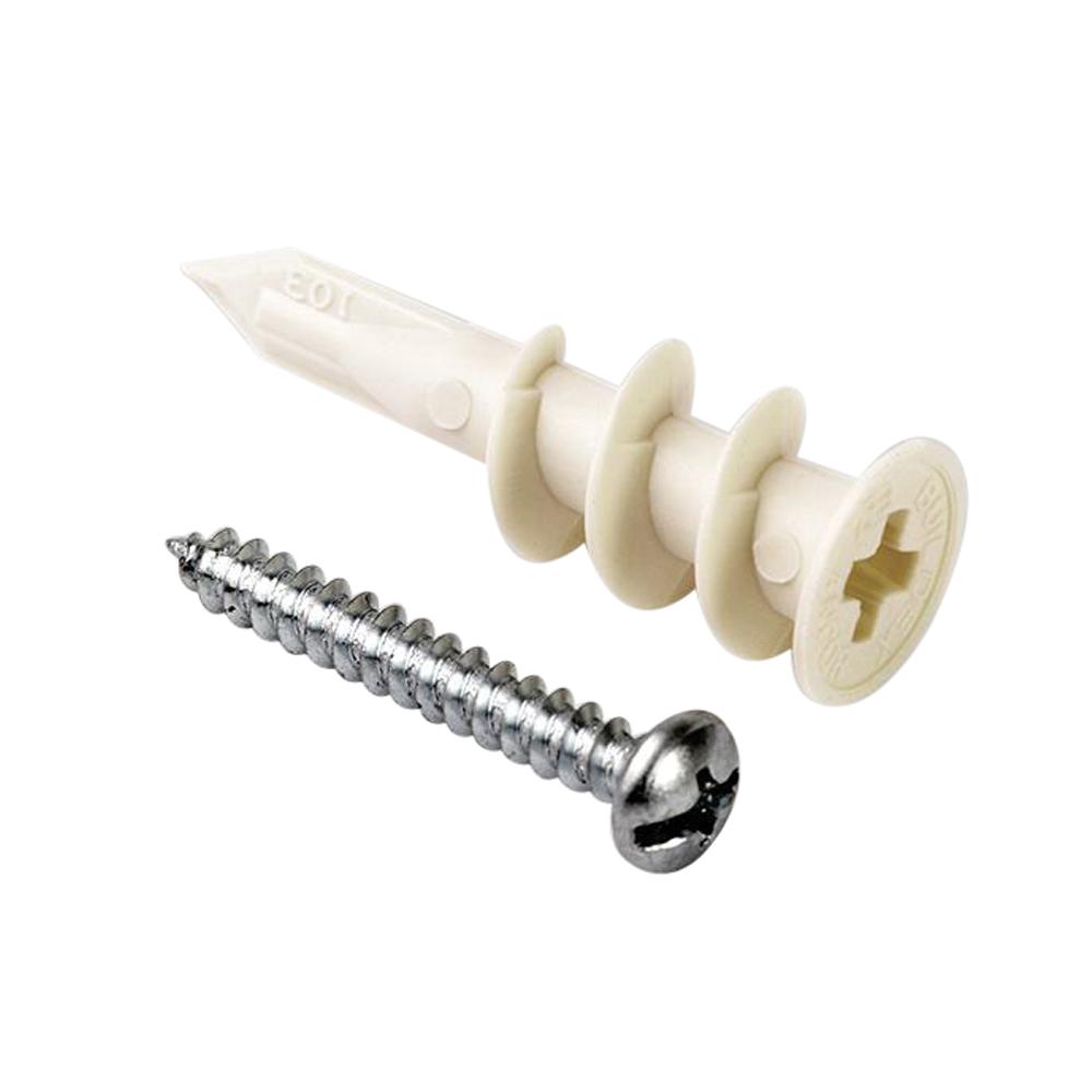 DiversiTech® 7316L Self-Drilling Anchor, #8 x 1-1/4 in Screw, Nylon/Zinc