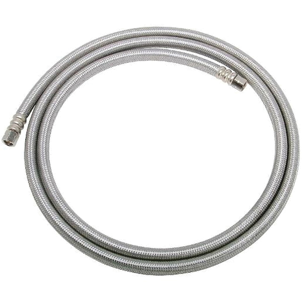 WOLVERINE BRASS® Finale Ultimate Series 57642US Flexible Dishwasher Connector, 60 in L, 2500 psi, Stainless Steel Tube