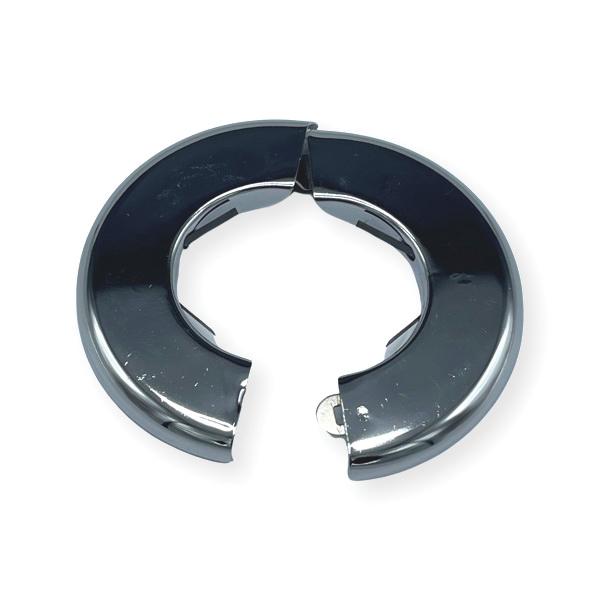 Wal-Rich 1729008 Floor and Ceiling Plate With Spring, IPS, Fits Pipe Size: 1-1/4 in, Steel, Chrome