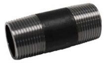 1/2 X 2 BLACK NIPPLE (83233) ZNB032