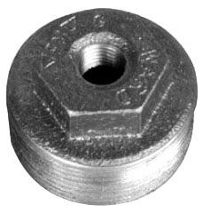 Ward Manufacturing 2DX1.BB 2-1 / 2 X 1 Blk Hex Bushing