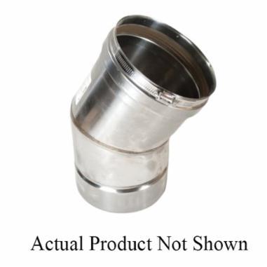 Z-Flex® Z-Vent® 2SVEE0690 Elbow, 6 in, 90 deg, Stainless Steel