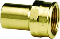 ProPress Bronze Adapter - 3/4 in, FTG x FNPT
