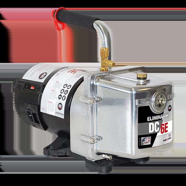 JB Industries DV6EDC Eliminator Dc Motor Vacuum Pump - 6 Cfm, 1/2 Hp, Dual Voltage