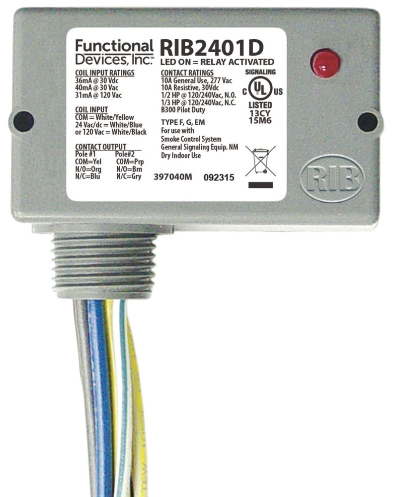 RIB® RIB2401D F/D Relay