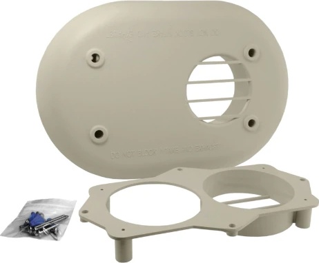 RUUD® RXGY-G01 Concentric Vent Termination Kit - 3 In