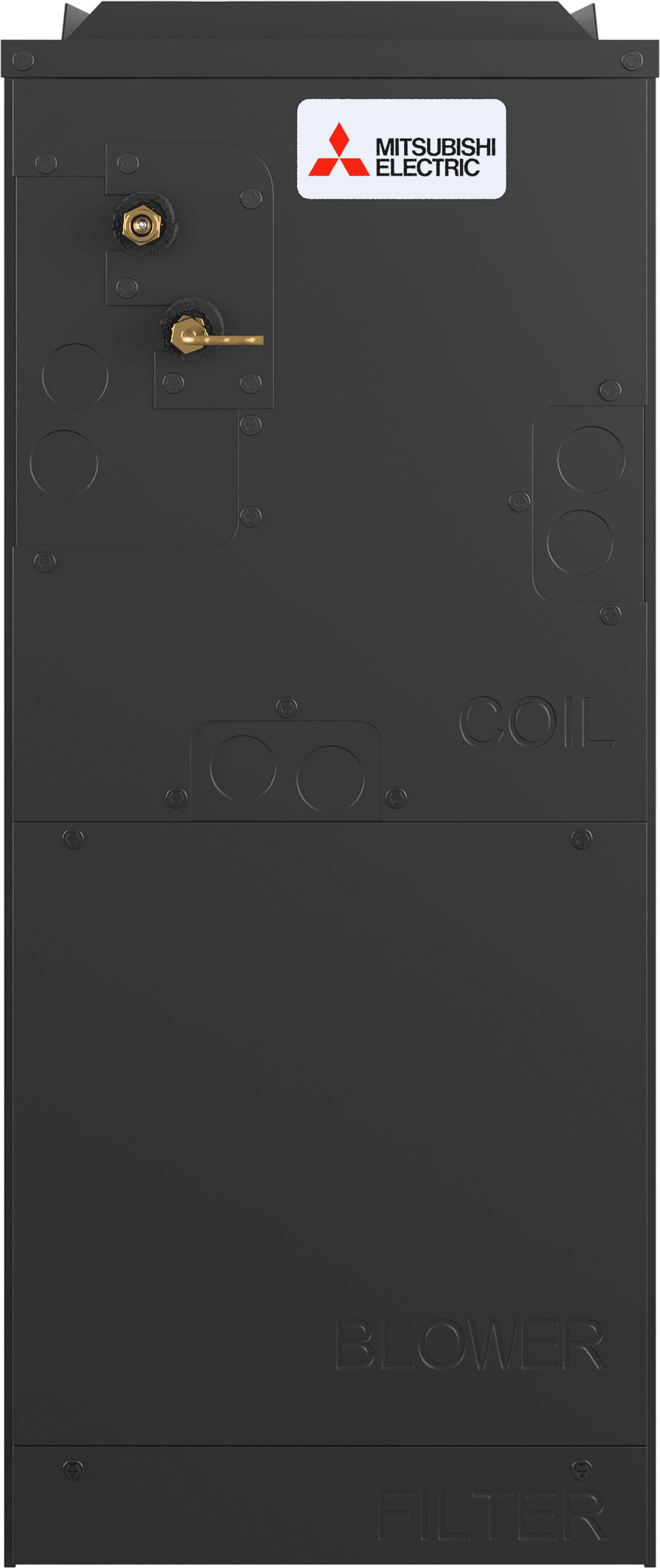 Mitsubishi Electric Trane® SVZ-AP60NL P-Series 5.0 Ton Air Handler - R-454B, 208/230V, 25 In W, Upflow/ Downflow/ Horizontal/ Multi-Position