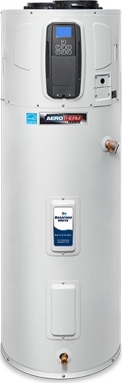 Bradford White® RE2HP65T10-1NCTT Aerotherm Series G2 65 Gal Hybrid Electric Water Heater - 4.0 Kw/ 3.0 Kw, 208/240V, 64.5 In H