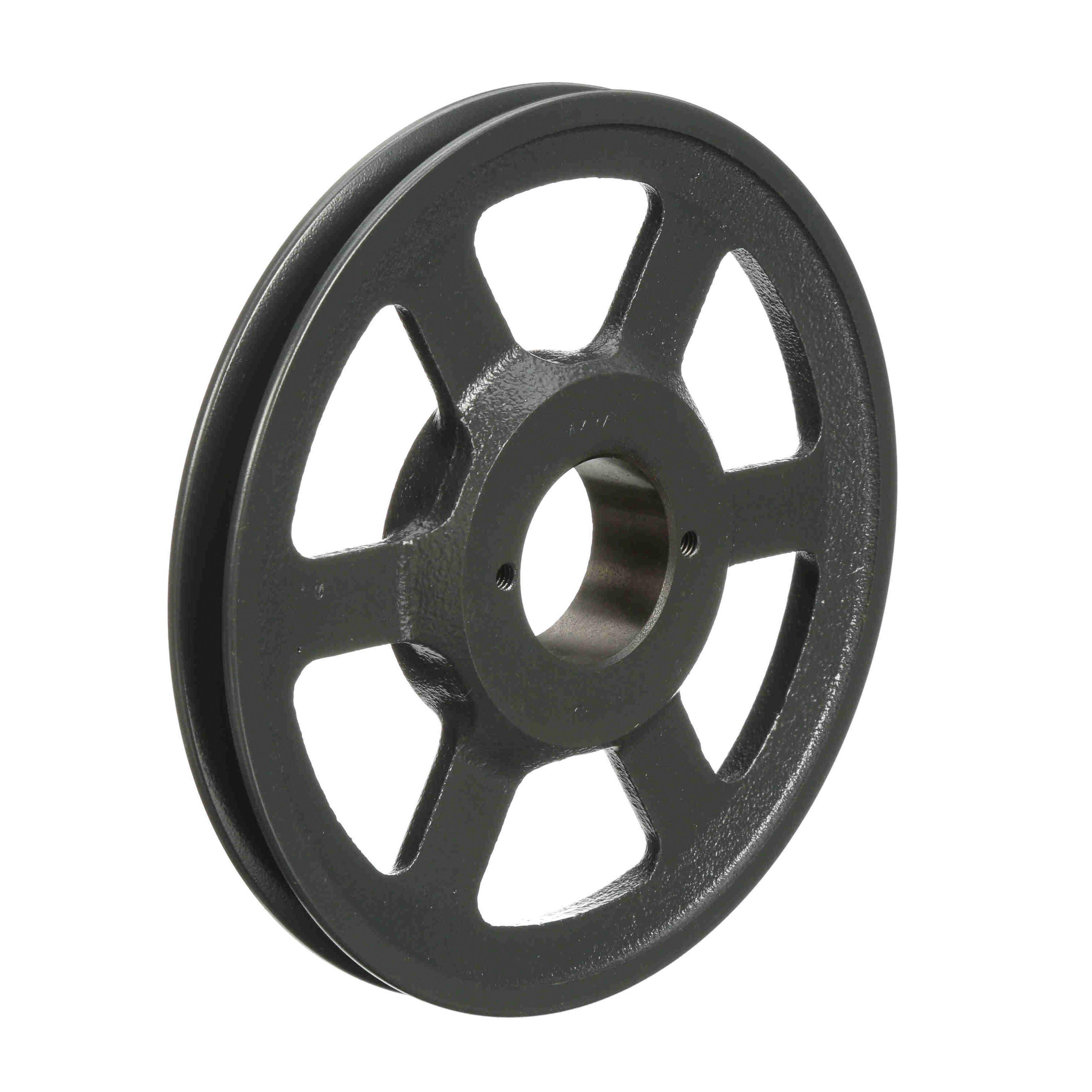 Browning® AK74H V-Belt Sheave, 3/8 to 1-1/2 in Dia Bore, Bushed Bore, 7-1/4 in OD, 1 -Groove, 7.2 in Dia Pitch