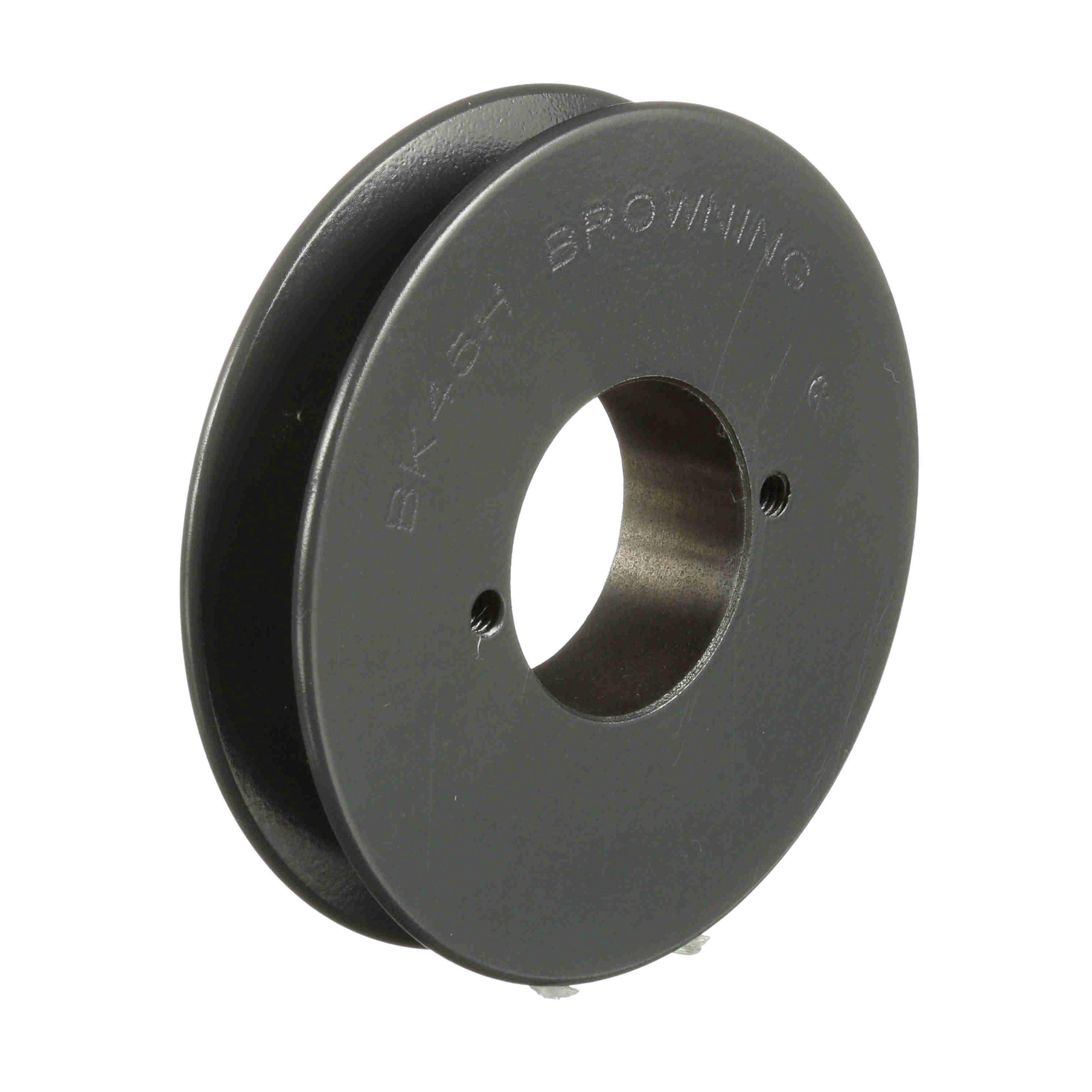 Browning® BK45H V-Belt Sheave, 3/8 to 1-1/2 in Dia Bore, Bushed Bore, 4-1/2 in OD, 1 -Groove, 4.2 in Dia Pitch